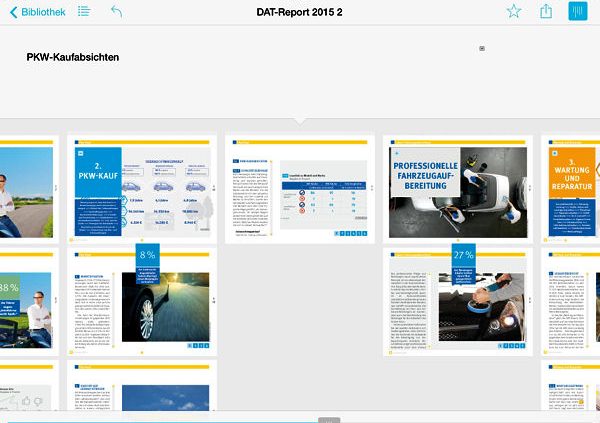 DAT Report 2015 als App