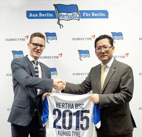 Kumho Tyre bei Hertha BSC 1