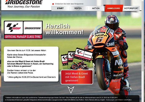 Bridgestone Mission Bradl