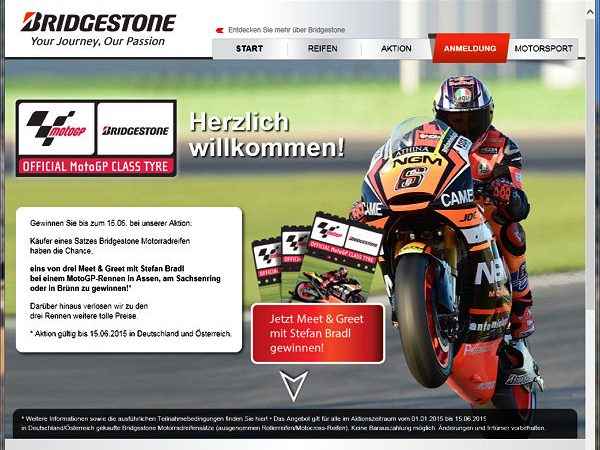 Bridgestone Mission Bradl