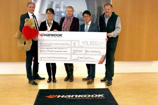 Hankook spendet tb