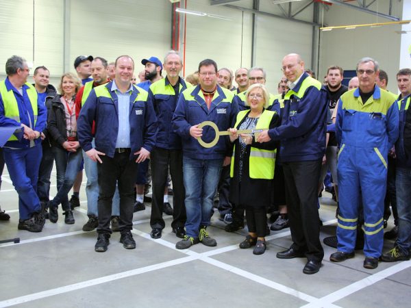 Michelin Einweihung Lagerhalle tb