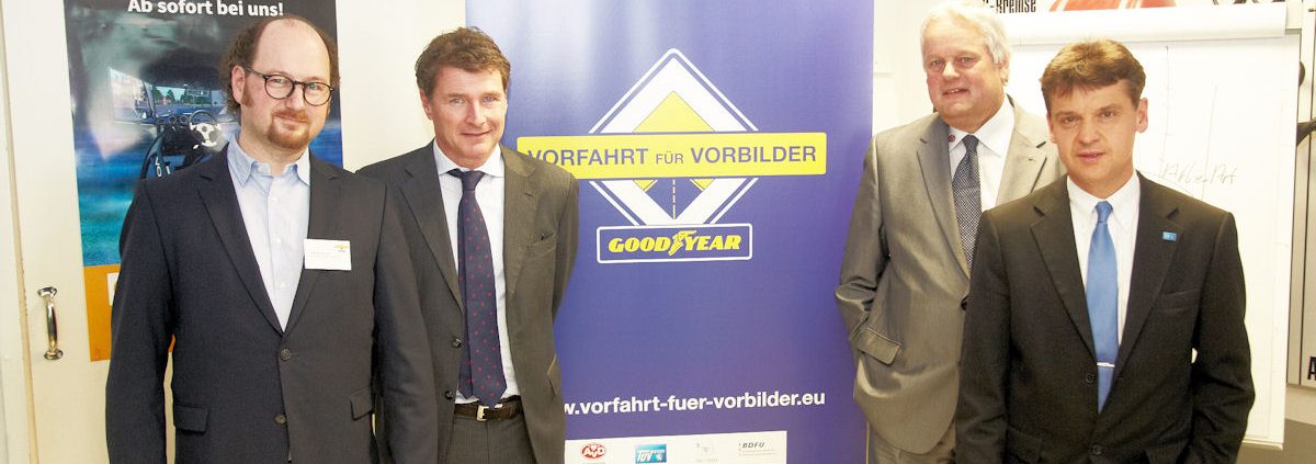 Goodyear Vorfahrt für Vorbilder Auftakt Hanau tb