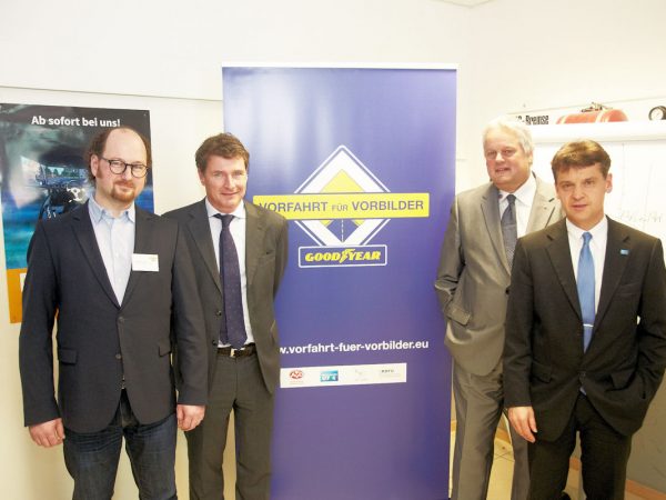 Goodyear Vorfahrt für Vorbilder Auftakt Hanau tb