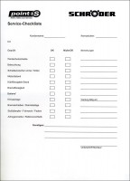 Reifen Schröder Service Checkliste tb
