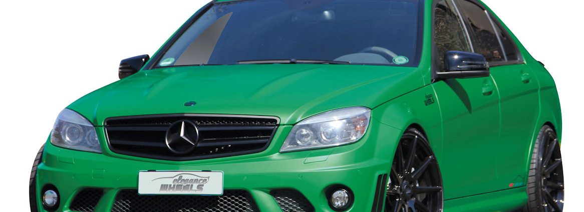 c63amg grün