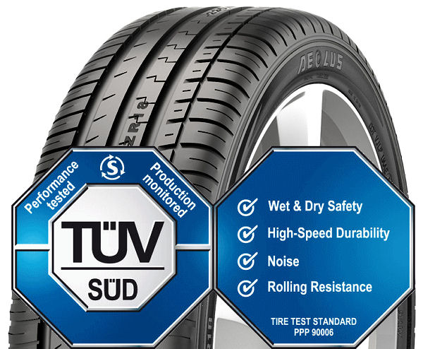 Aeolus SteeringAce 2 mit TÜV Süd Reifengütesiegel neu