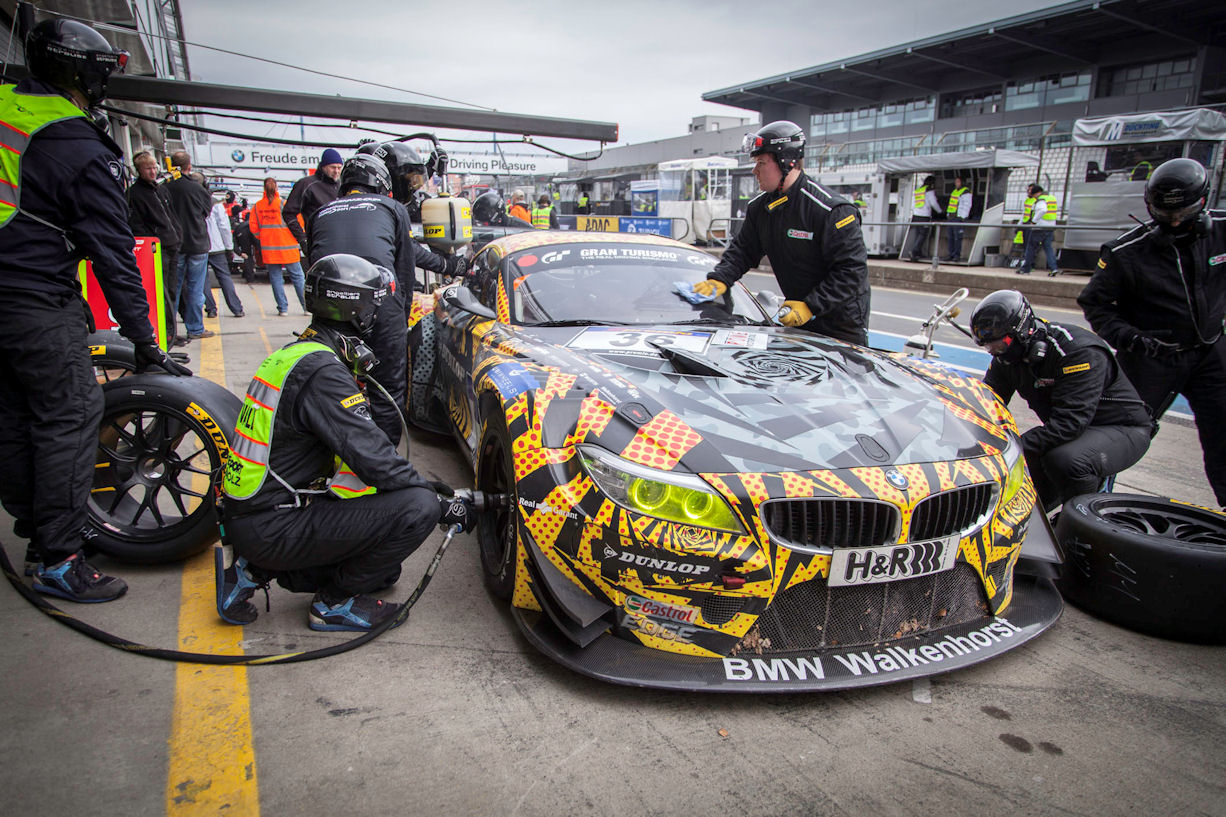 Dunlop Art Car Walkenhorst BMW Z4 GT3