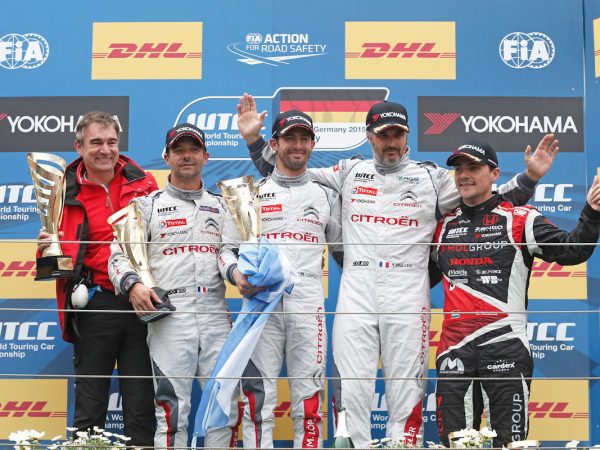 Siegerpodium WTCC tb