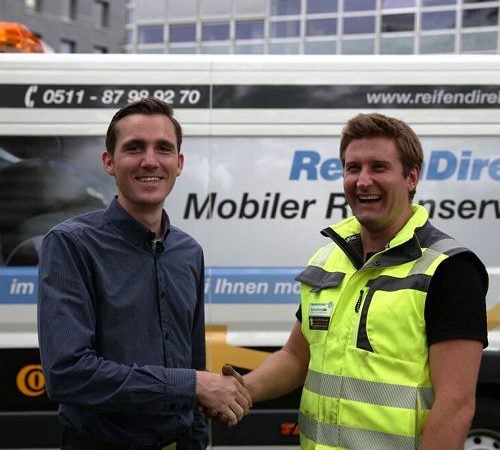 Delticom mobile ReifenDirekt Montage 1