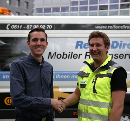 Delticom mobile ReifenDirekt Montage 1