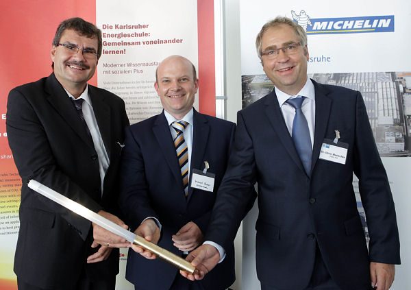 Michelin Mentorenstab Energieschule Karlsruhe