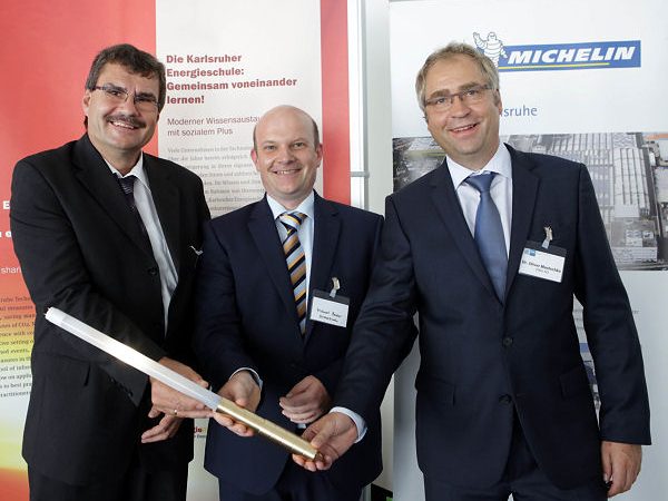 Michelin Mentorenstab Energieschule Karlsruhe