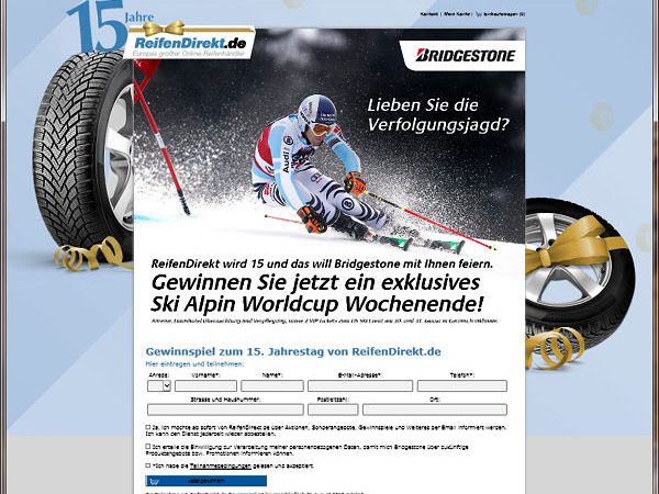 Delticom Bridgestone Gewinnspiel