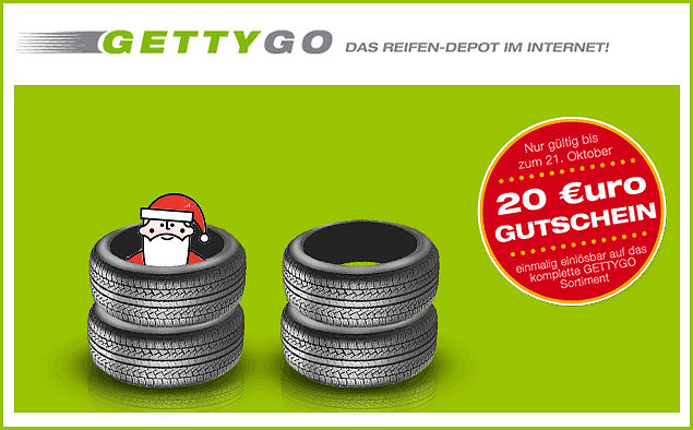 Gettygo Gutscheinaktion tb