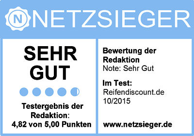 Netzsieger Reifendiscount Einzeltest