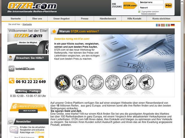 Propneu 07ZR Deutschlandstart