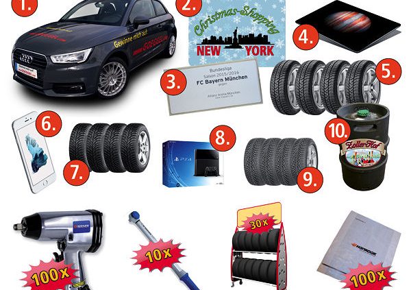 Reifen Göggel Gewinnspiel