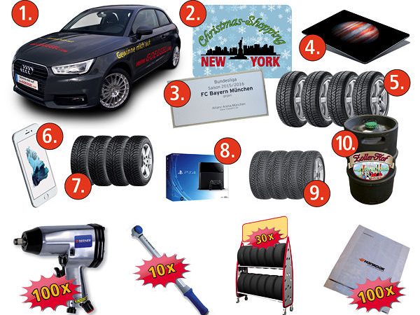 Reifen Göggel Gewinnspiel