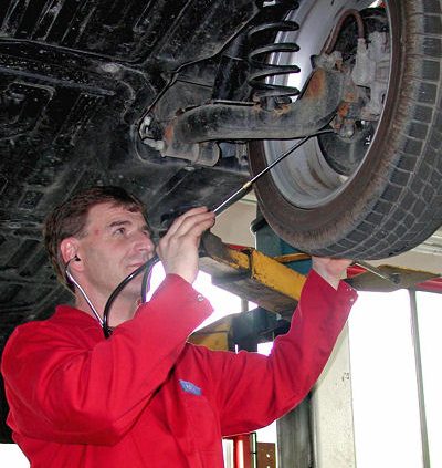 SKF Radlagercheck beim Reifenwechsel