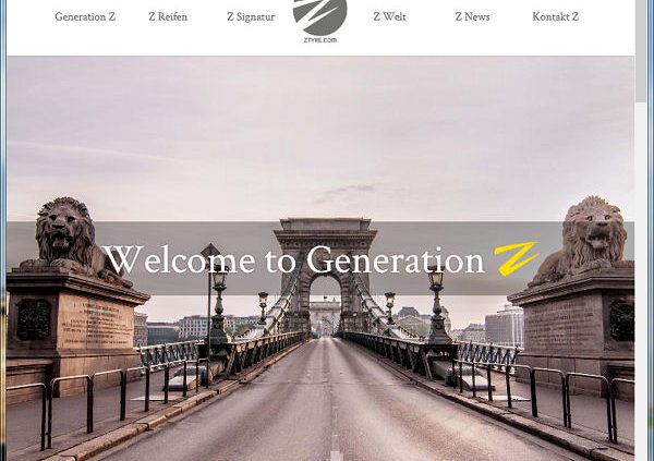 Zenises Z Tyre Website