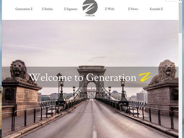 Zenises Z Tyre Website