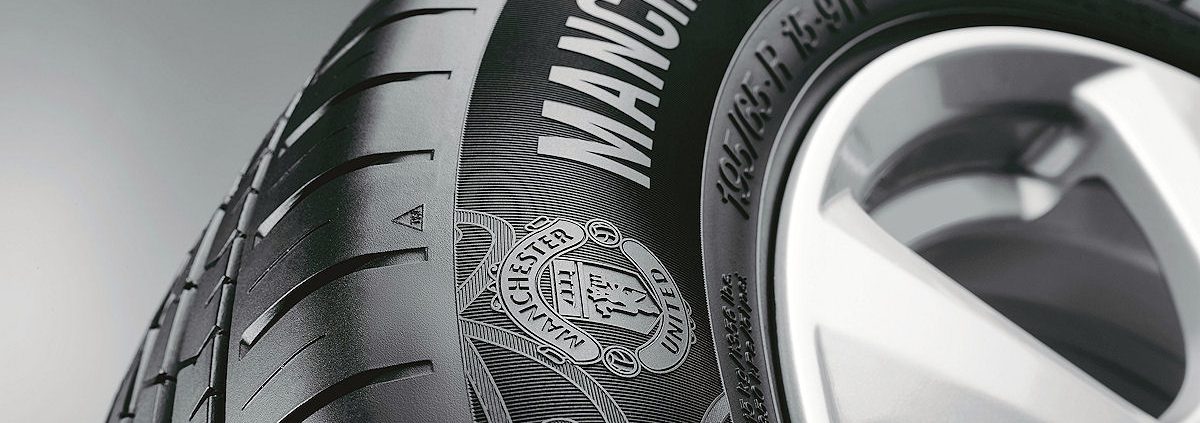Apollo Man Utd branded tyre tb