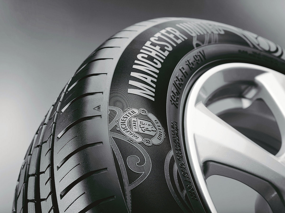 Apollo Man Utd branded tyre tb