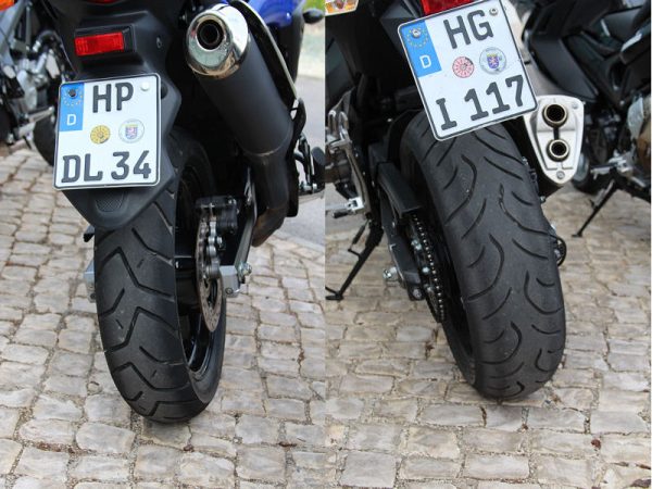 Bridgestone neue Motorradreifengrößen