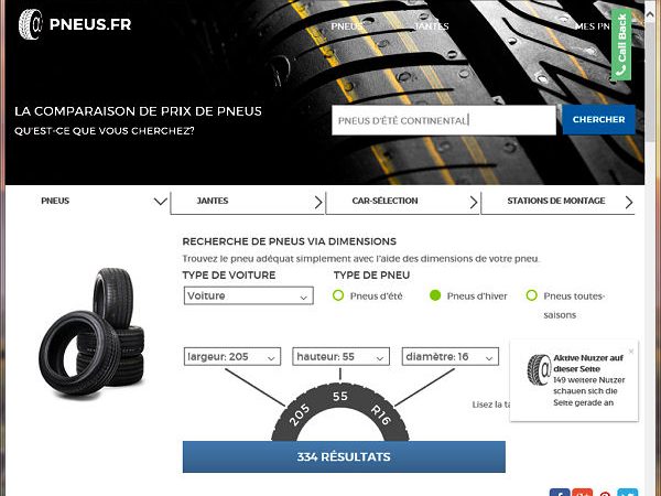 Delticom TyresNet in Frankreich