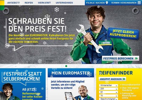 Euromaster Servicepakete online zum Festpreis