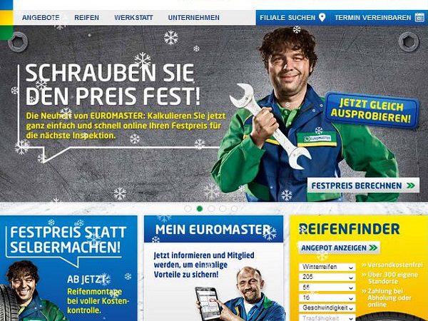 Euromaster Servicepakete online zum Festpreis