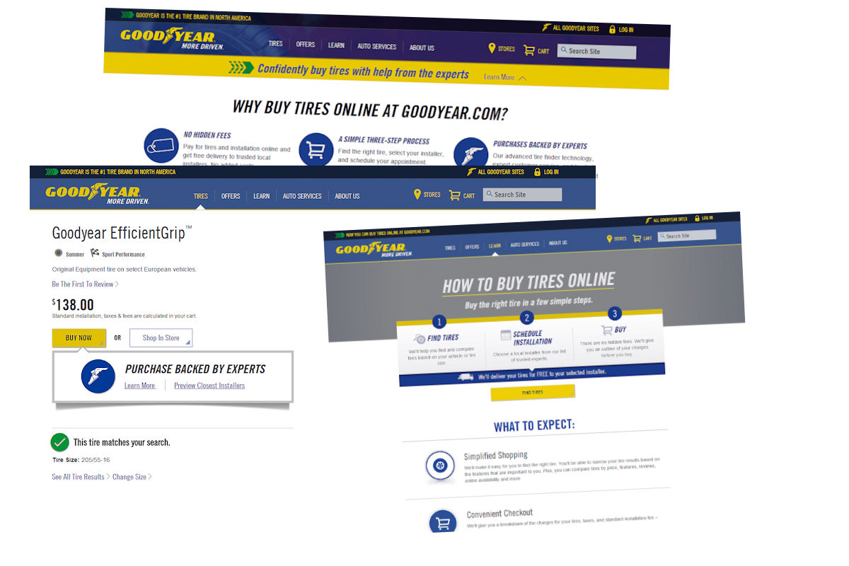 Goodyear Onlinehandel USA tb