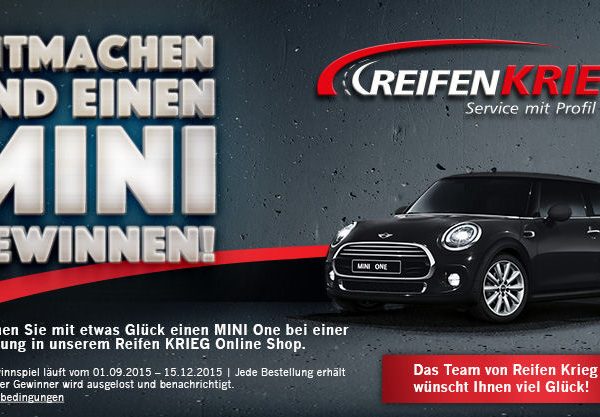 Reifen Krieg Gewinnspiel tb