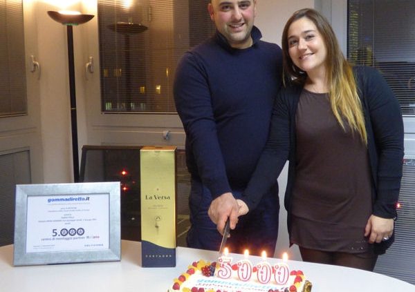 Delticom 5.000. Montagepartner in Italien