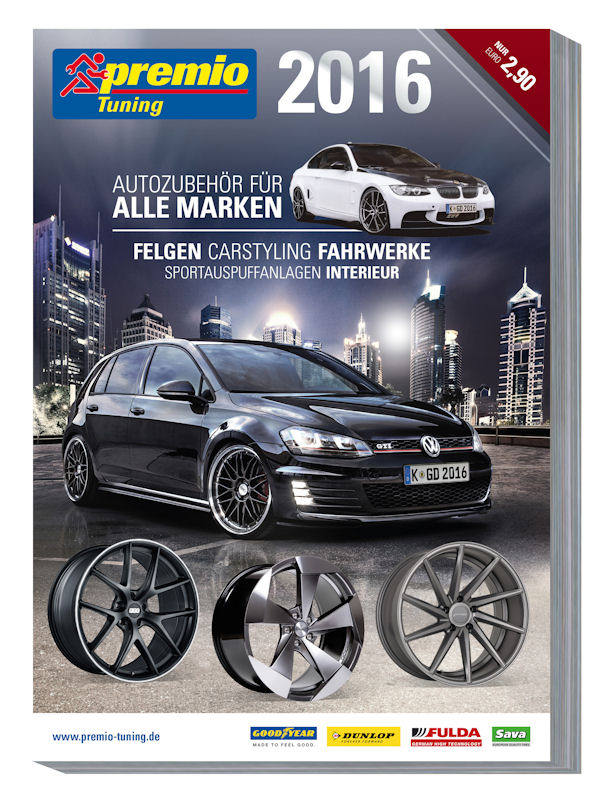 Premio Tuning Katalog 2016 Titel 3D tb