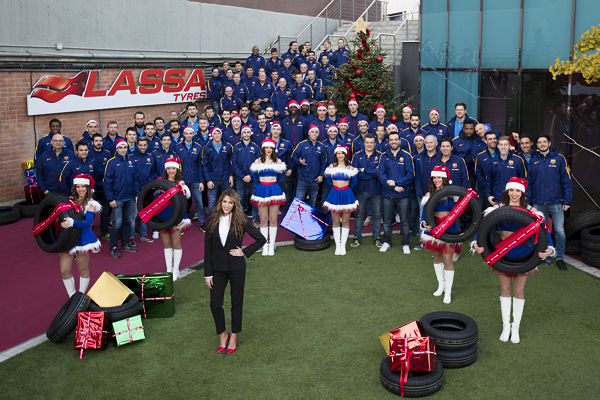 Brisa schenkt FC Barcelona Lassa Reifen