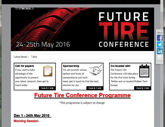 Future Tire Conference