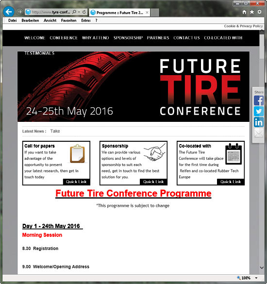 Future Tire Conference