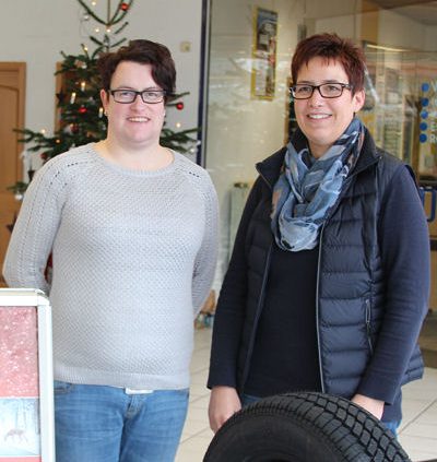 Nessen Melanie links und Kaiser Lange Gaby