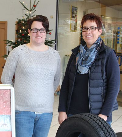 Nessen Melanie links und Kaiser Lange Gaby
