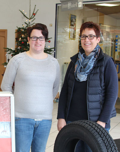 Nessen Melanie links und Kaiser Lange Gaby