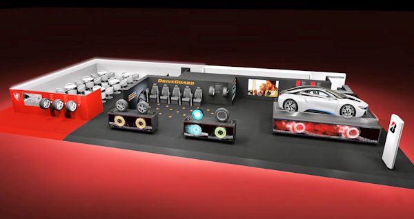 Bridgestone Messestand tb