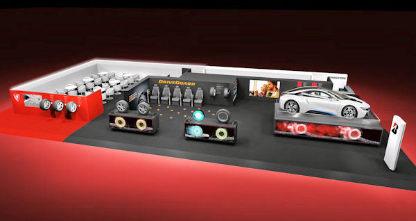 Bridgestone Messestand tb