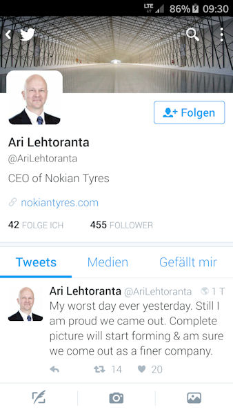 Lehtoranta Tweet tb