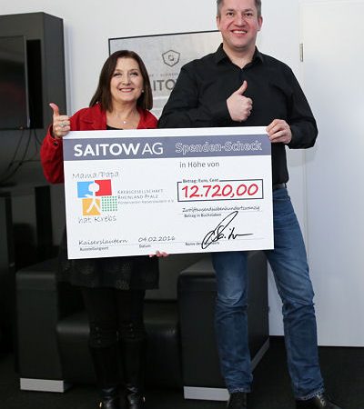 Saitow Spendenübergabe