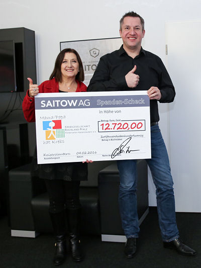 Saitow Spendenübergabe