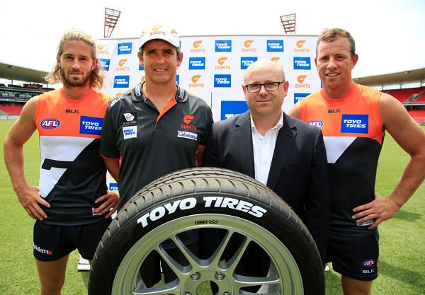 Toyo Australien sponsert GWS Giants