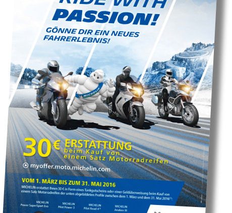 Michelin Mopped Tankgutscheinaktion