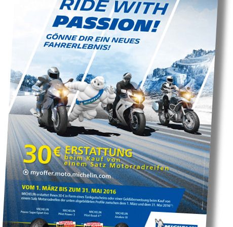 Michelin Mopped Tankgutscheinaktion